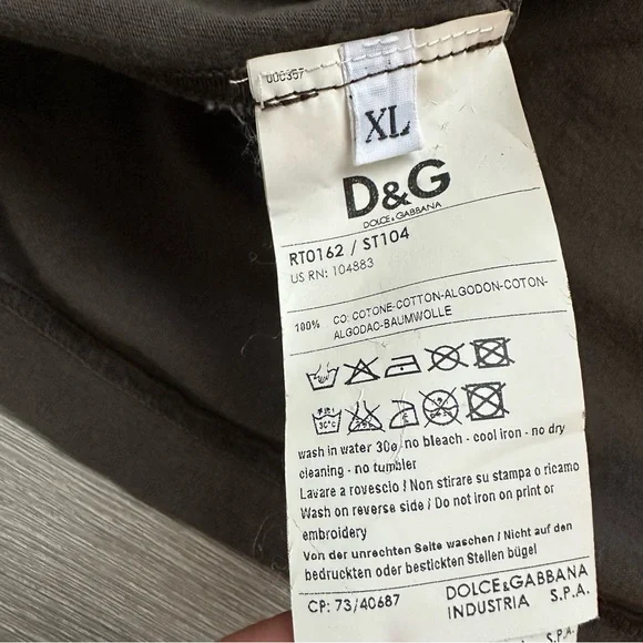 Vintage Dolce & Gabbana DG T-Shirt